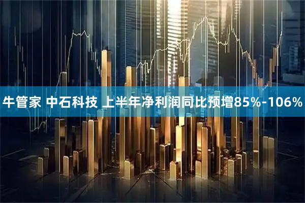牛管家 中石科技 上半年净利润同比预增85%-106%